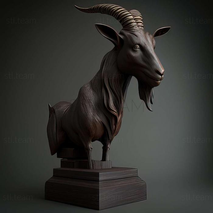 goat 3d model